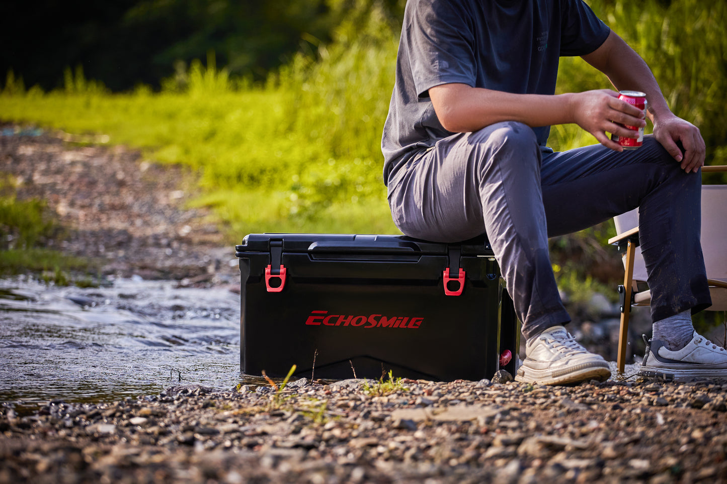 EchoSmile 40 qt. Rotomolded Cooler