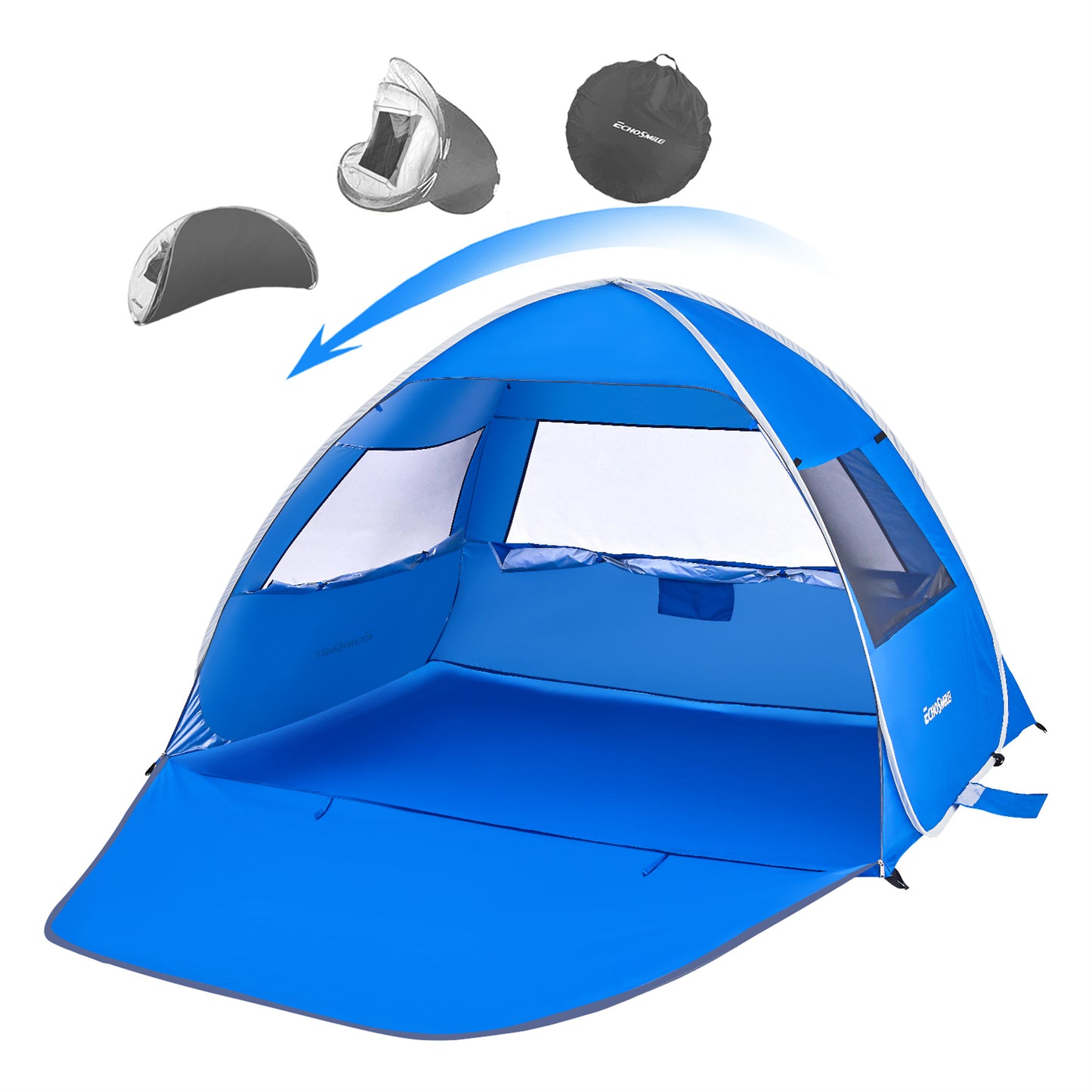 EchoSmile 4-Person Nylon Dome Tent