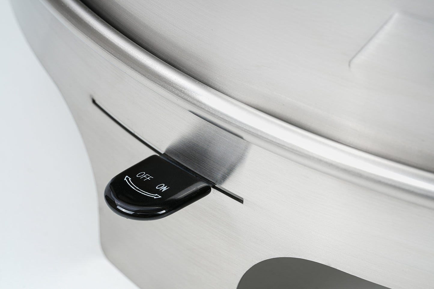 EchoSmile 5.9 in. Brushed Silver Stainless Steel Wood Outdoor Portable Tabletop Fire Pit