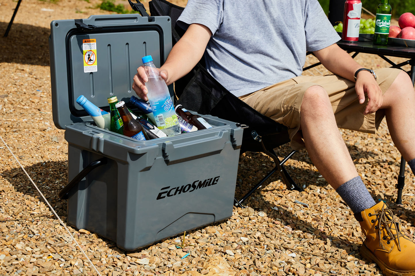 EchoSmile 25 qt. Rotomolded Cooler