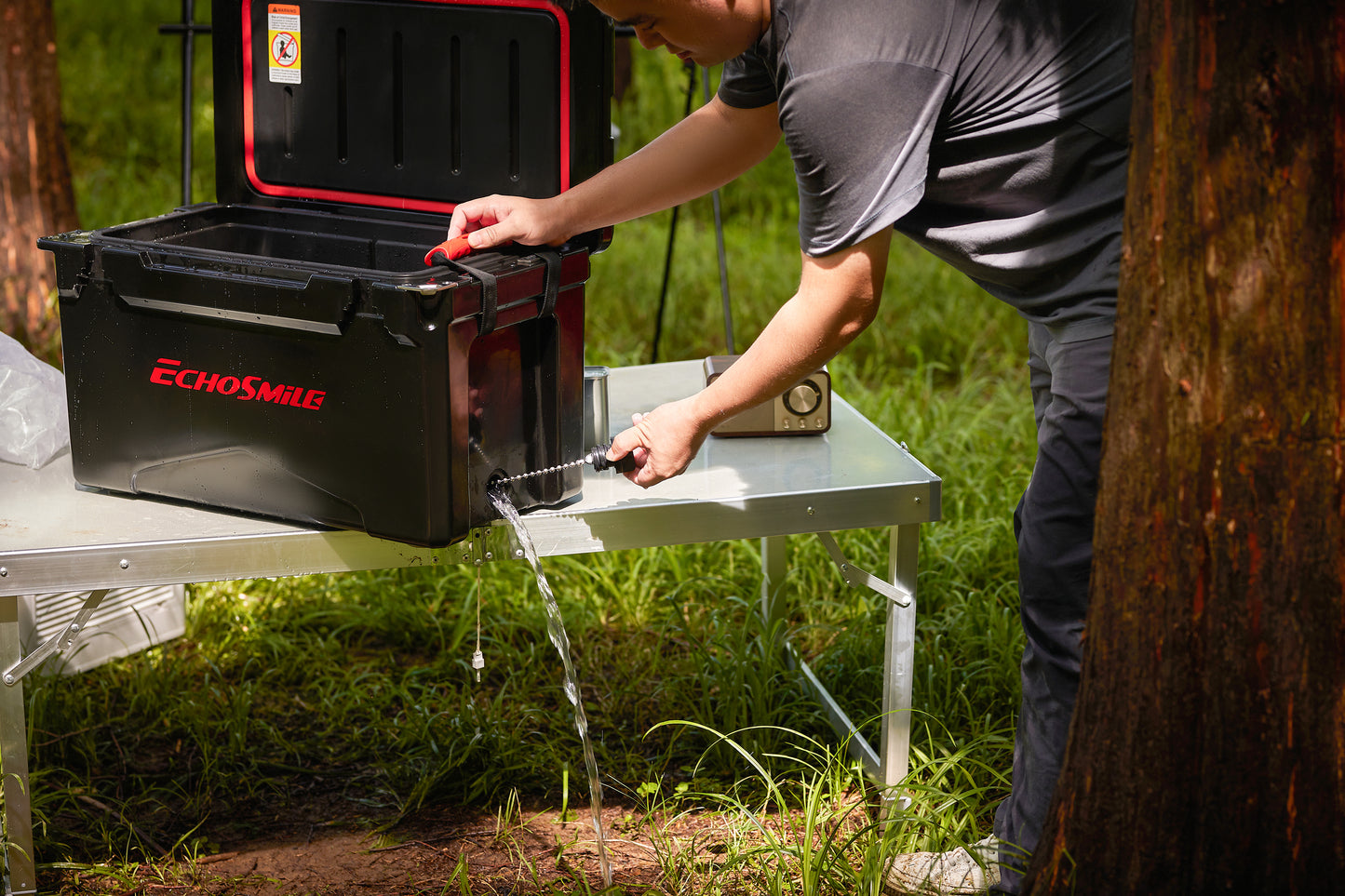 EchoSmile 30 qt. Rotomolded Cooler