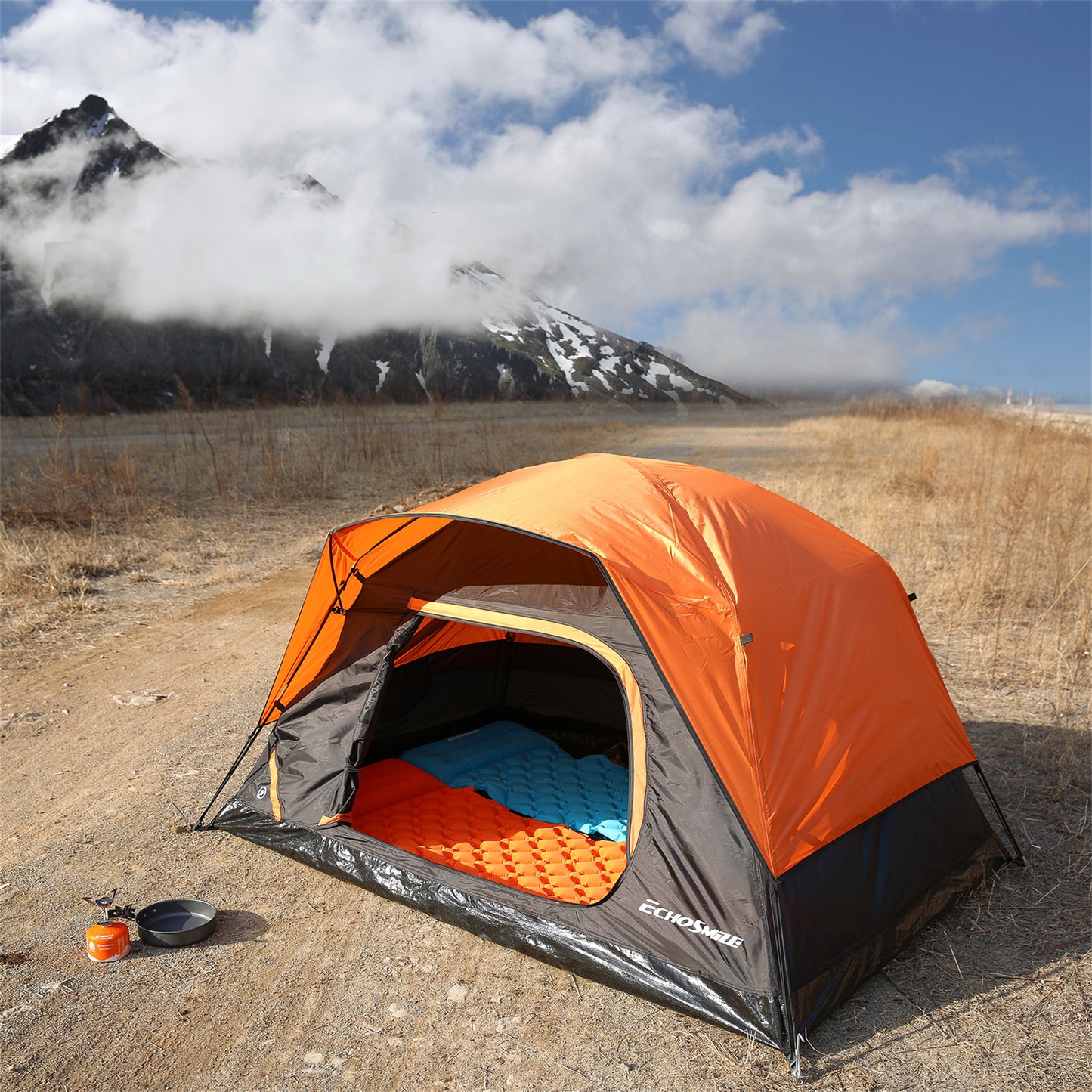 EchoSmile 2-Person Nylon Dome Tent